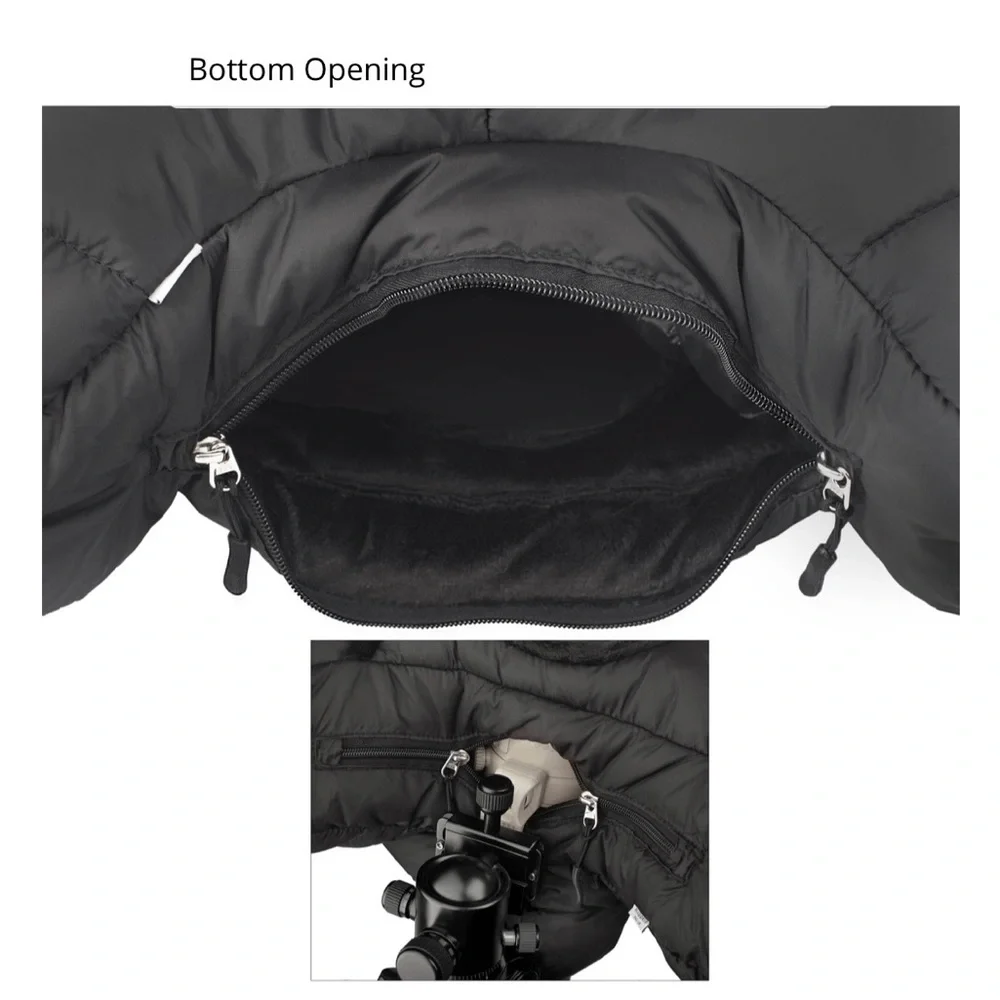 NEW - Ruggard DSLR Parka Cold & Rain Protector for Cameras & Camcorders (black)